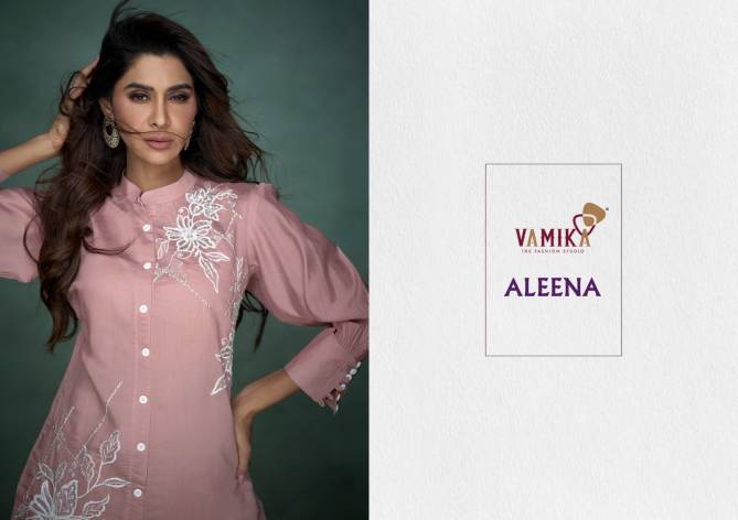 Aleena By Vamika 901 To 906 Exclusive Super Hit Cord Set Wholesalers In Delhi